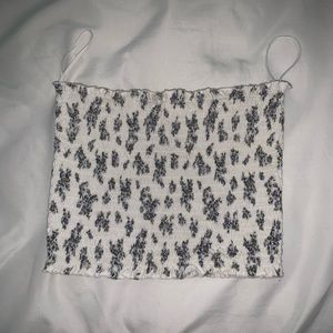 Garage floral tube top